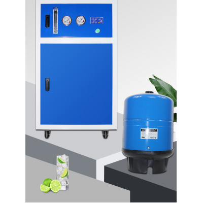 Commercial water purifier large flow ro reverse osmosis school hotel central pure water machine 